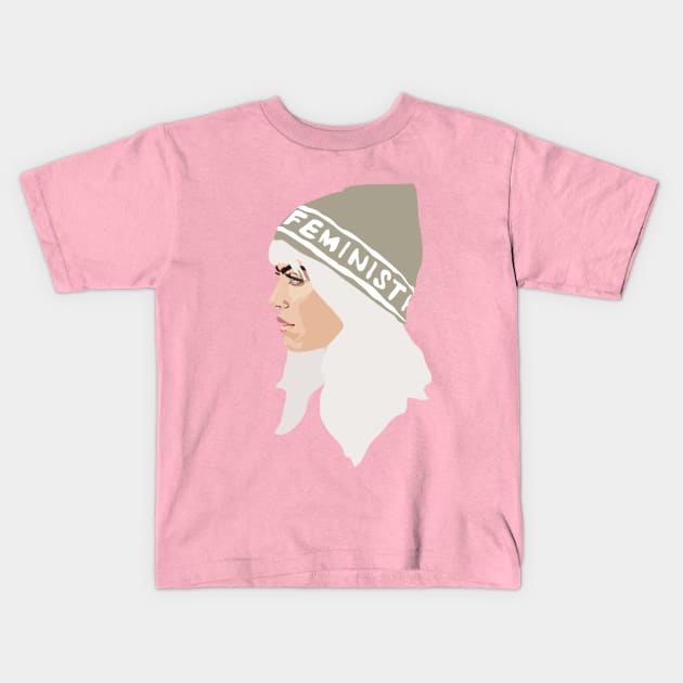 Feminist Kids T-Shirt by annamckay